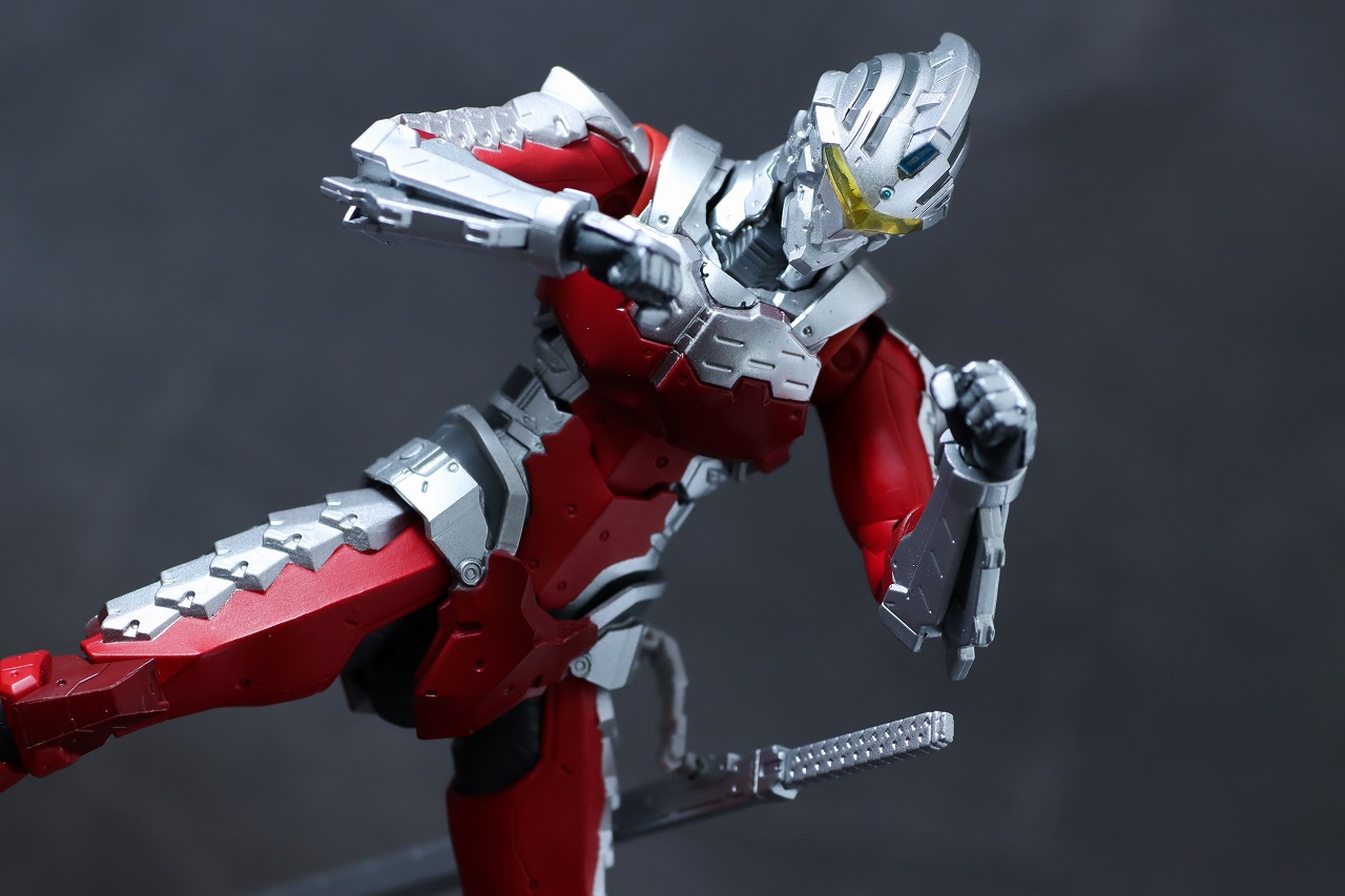 S.H.Figuarts　ULTRAMAN SUIT Ver7 the Animation　レビュー　アクション