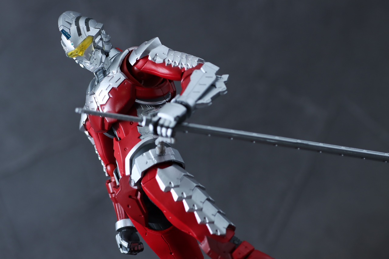 S.H.Figuarts　ULTRAMAN SUIT Ver7 the Animation　レビュー　アクション