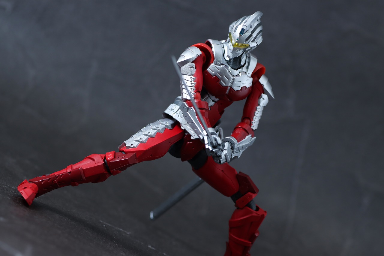 S.H.Figuarts　ULTRAMAN SUIT Ver7 the Animation　レビュー　アクション