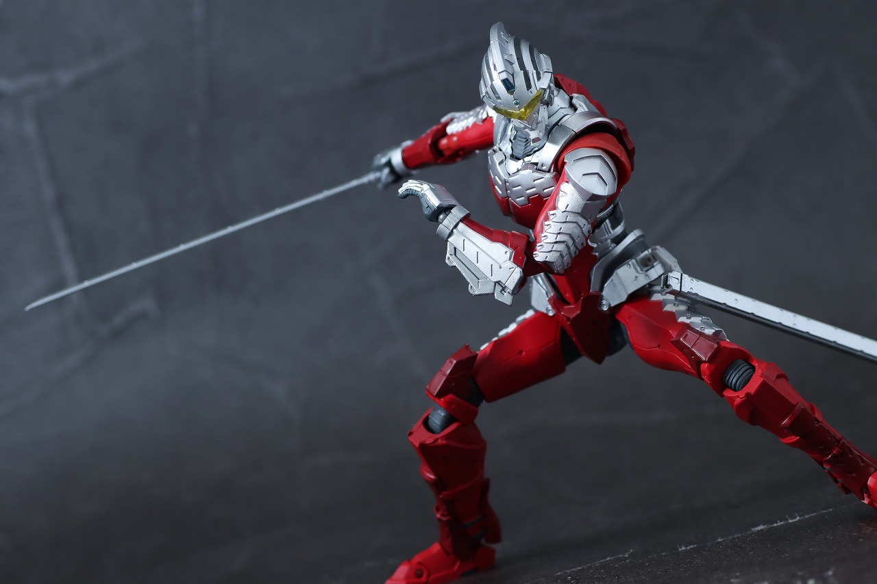 S.H.Figuarts　ULTRAMAN SUIT Ver7 the Animation　レビュー　アクション
