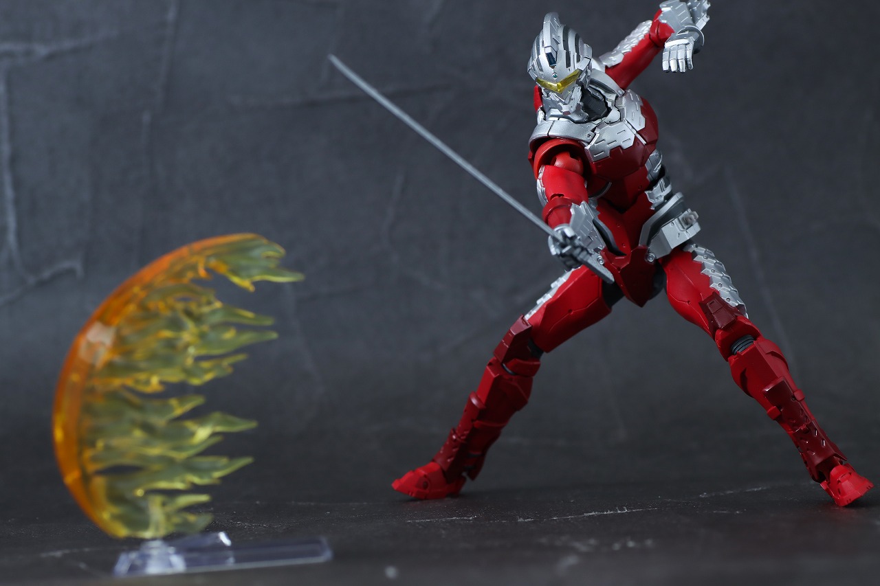S.H.Figuarts　ULTRAMAN SUIT Ver7 the Animation　レビュー　アクション
