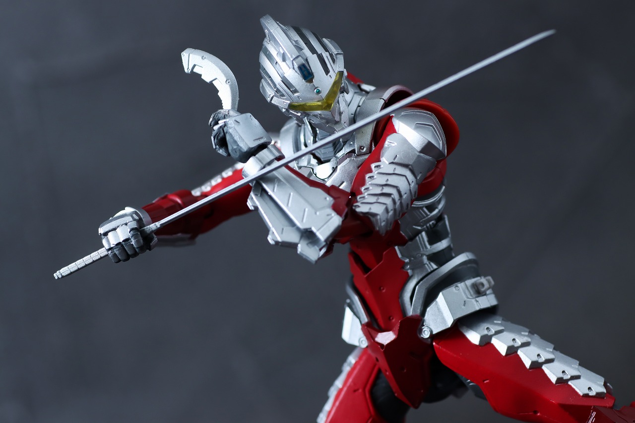 S.H.Figuarts　ULTRAMAN SUIT Ver7 the Animation　レビュー　アクション