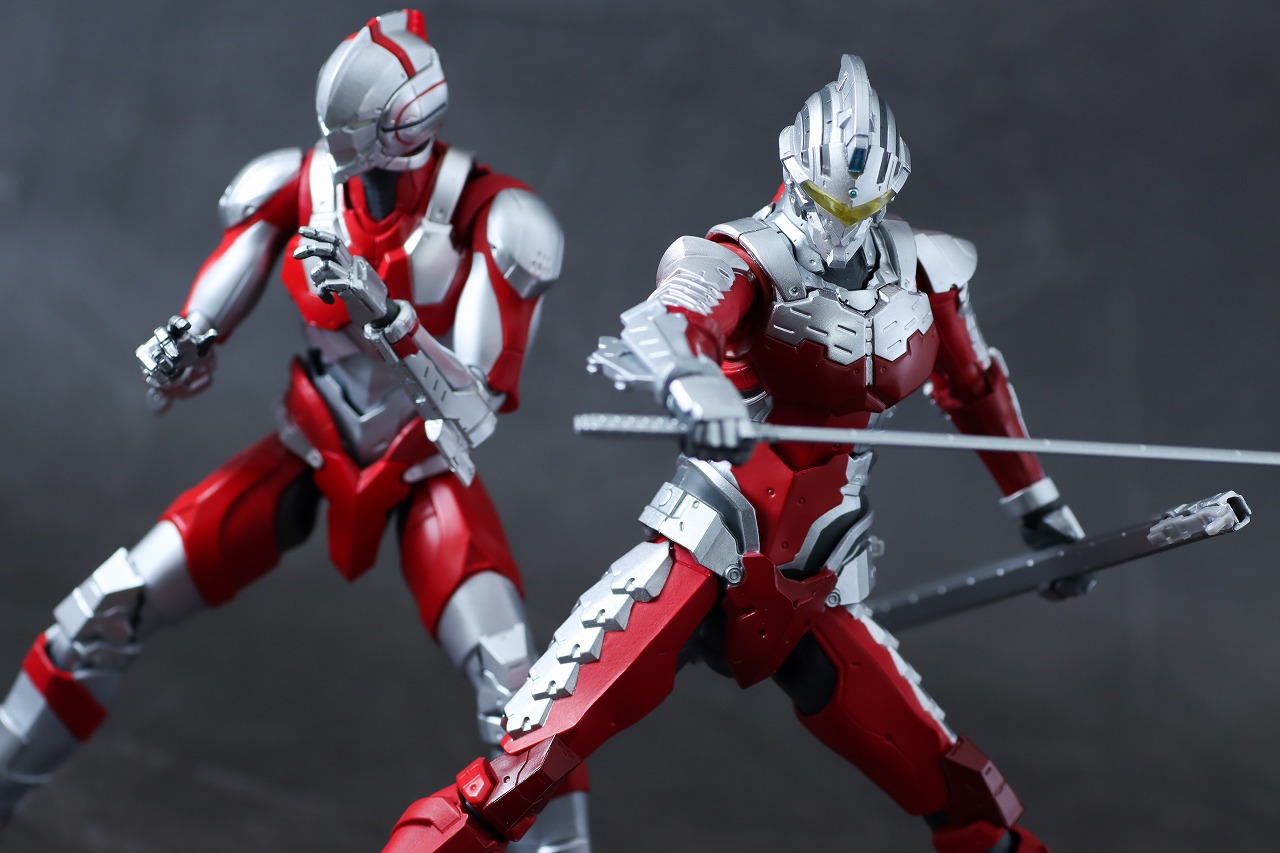 S.H.Figuarts　ULTRAMAN SUIT Ver7 the Animation　レビュー　アクション