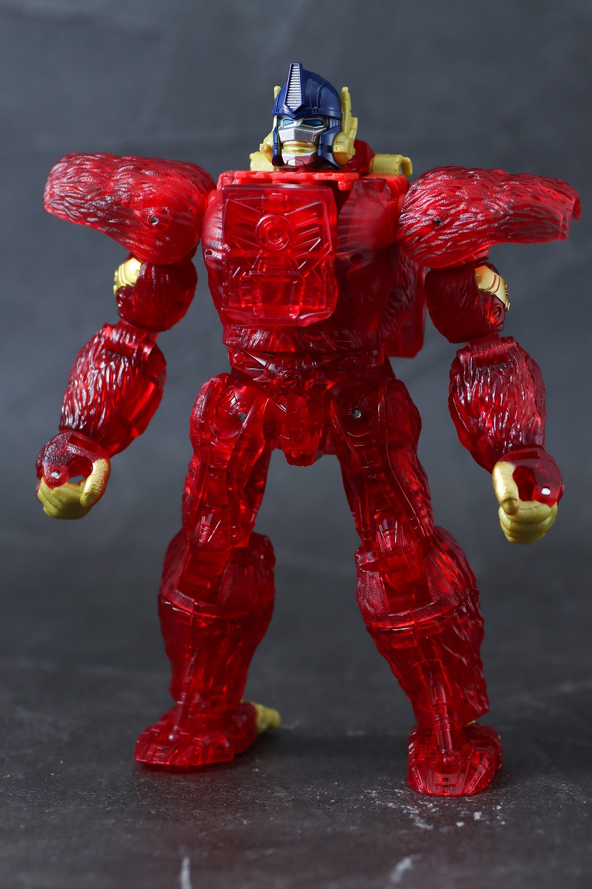 ジェネレーションズ キングダム KD-EX バーニングオプティマスプライマル　レビュー　ロボットモード　本体