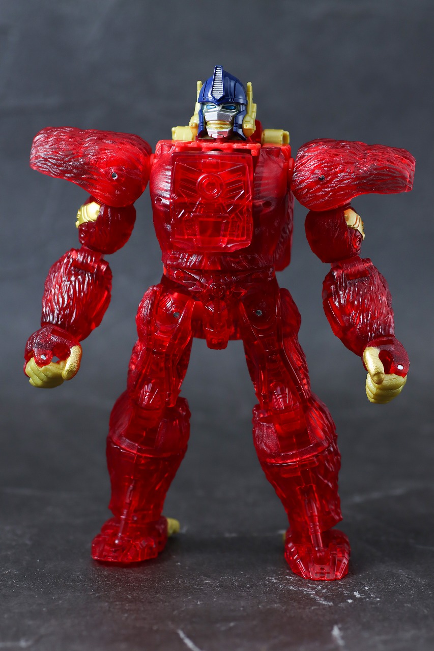 ジェネレーションズ キングダム KD-EX バーニングオプティマスプライマル　レビュー　ロボットモード　本体