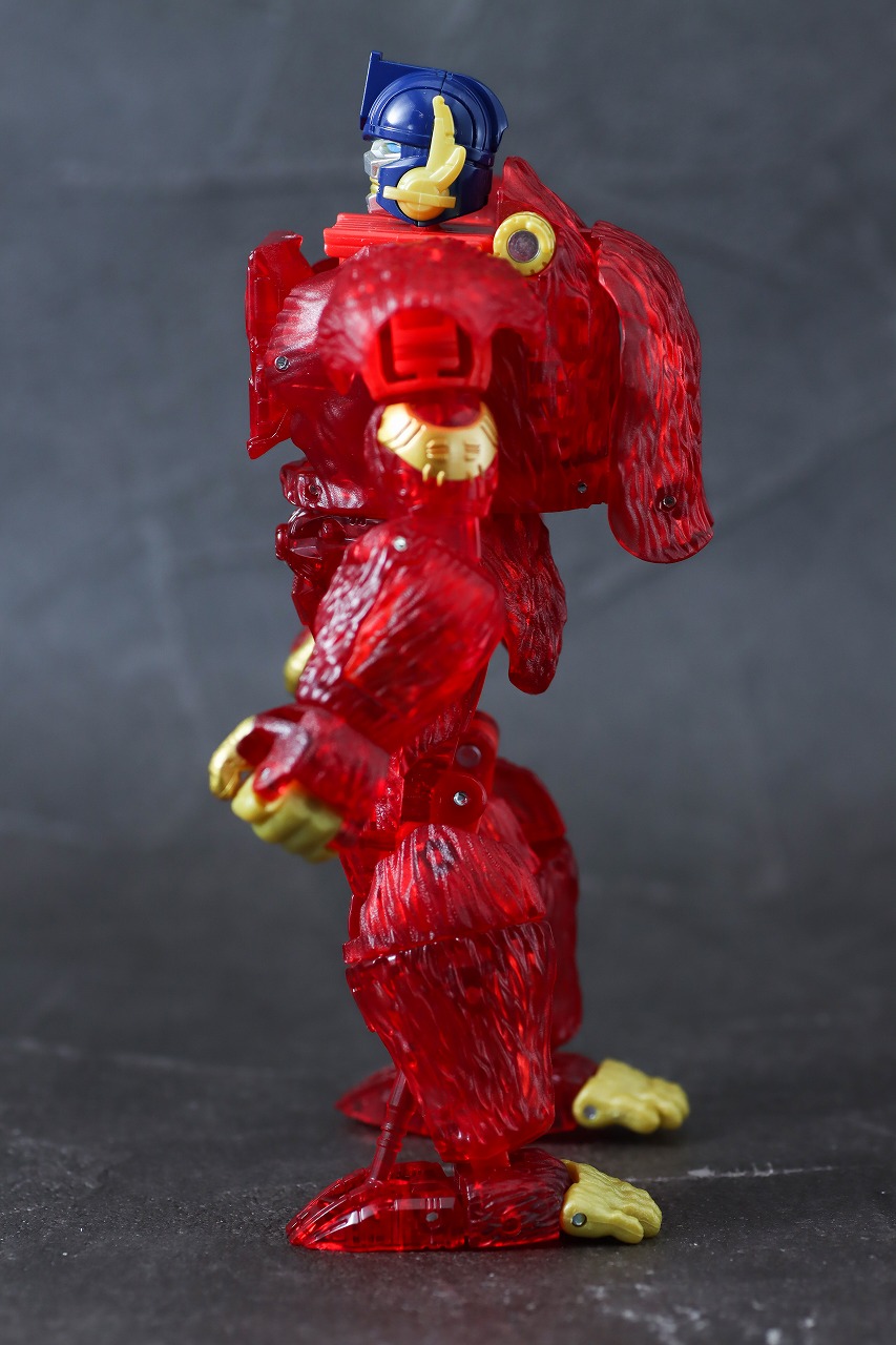 ジェネレーションズ キングダム KD-EX バーニングオプティマスプライマル　レビュー　ロボットモード　本体