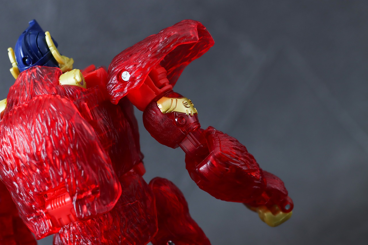 ジェネレーションズ キングダム KD-EX バーニングオプティマスプライマル　レビュー　ロボットモード　本体