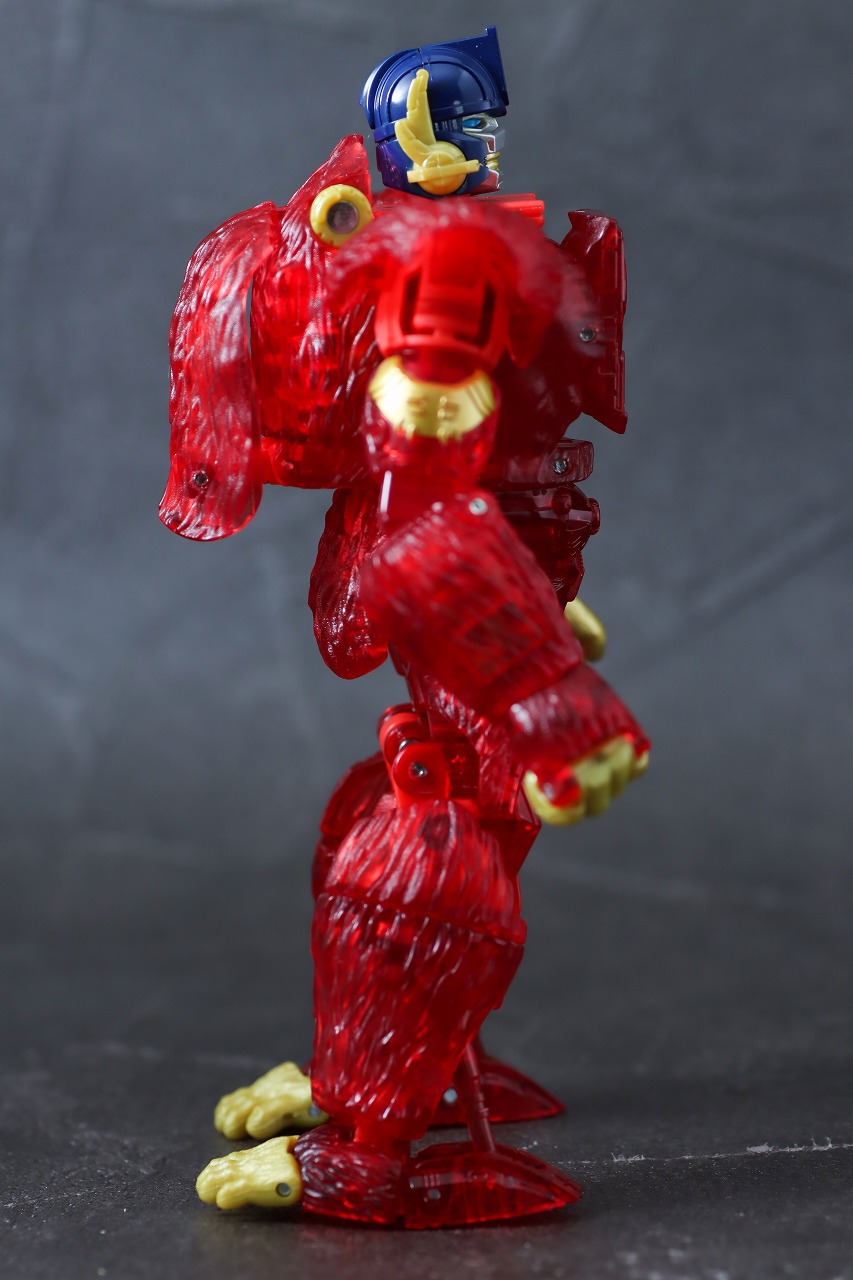 ジェネレーションズ キングダム KD-EX バーニングオプティマスプライマル　レビュー　ロボットモード　本体