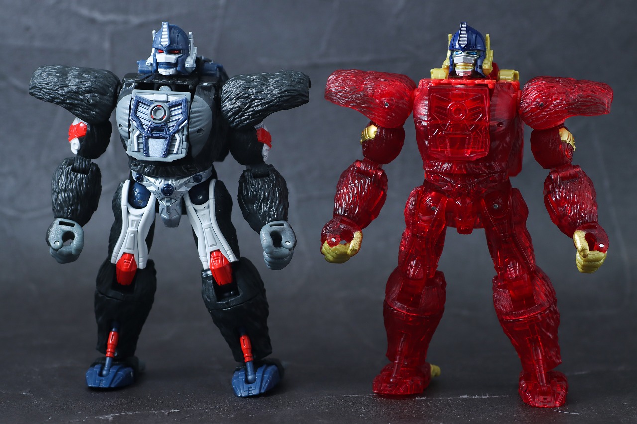 ジェネレーションズ キングダム KD-EX バーニングオプティマスプライマル　レビュー　ロボットモード　本体 　比較