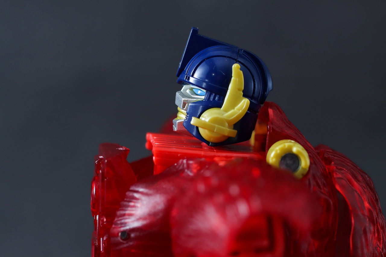 ジェネレーションズ キングダム KD-EX バーニングオプティマスプライマル　レビュー　ロボットモード　可動範囲