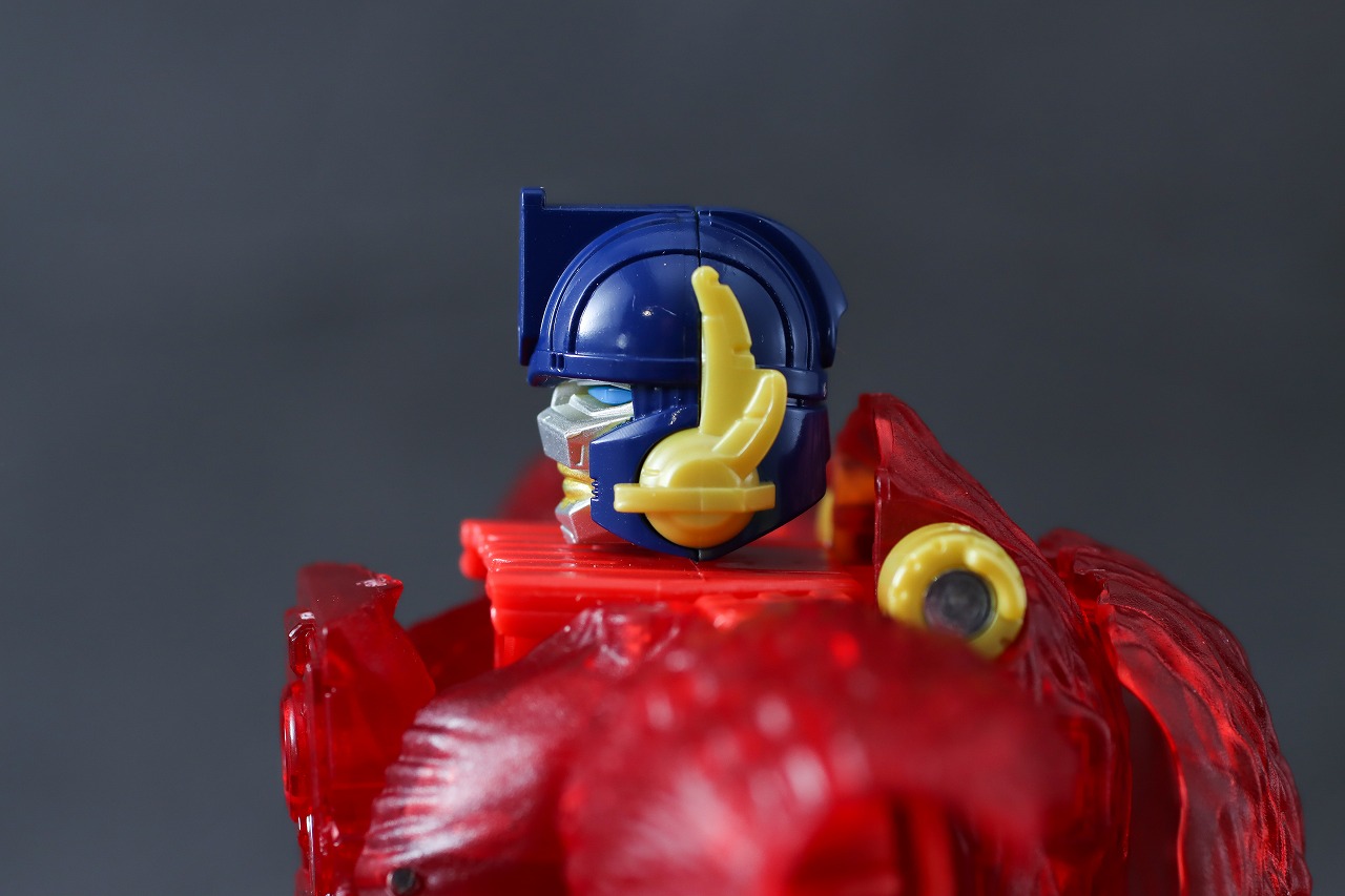 ジェネレーションズ キングダム KD-EX バーニングオプティマスプライマル　レビュー　ロボットモード　可動範囲