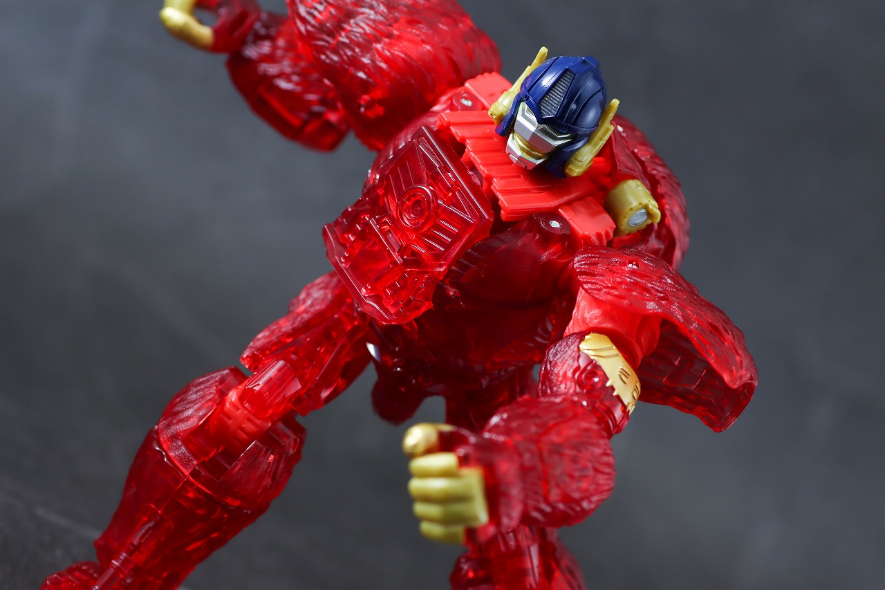 ジェネレーションズ キングダム KD-EX バーニングオプティマスプライマル　レビュー　アクション