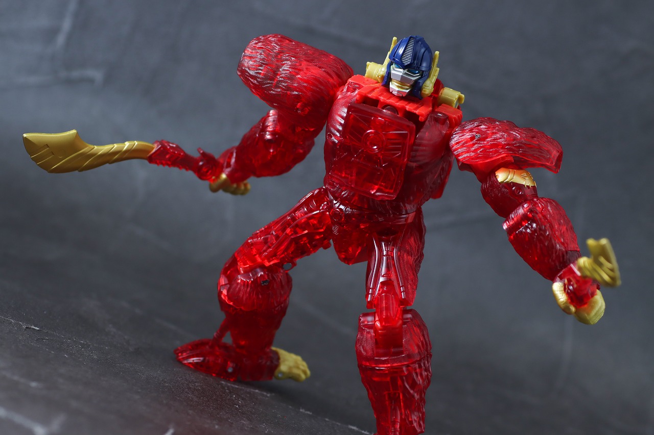 ジェネレーションズ キングダム KD-EX バーニングオプティマスプライマル　レビュー　アクション