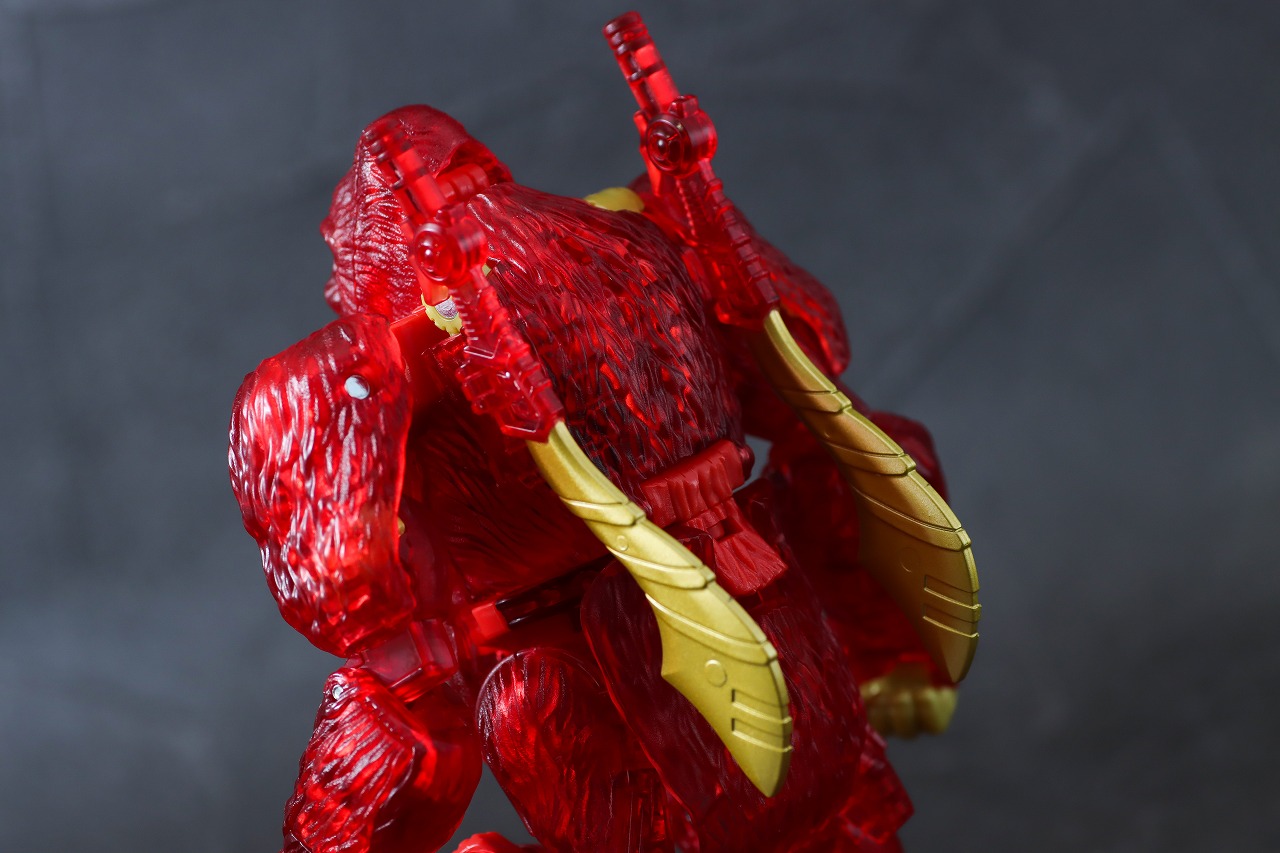 ジェネレーションズ キングダム KD-EX バーニングオプティマスプライマル　レビュー　付属品　サイバーブレード