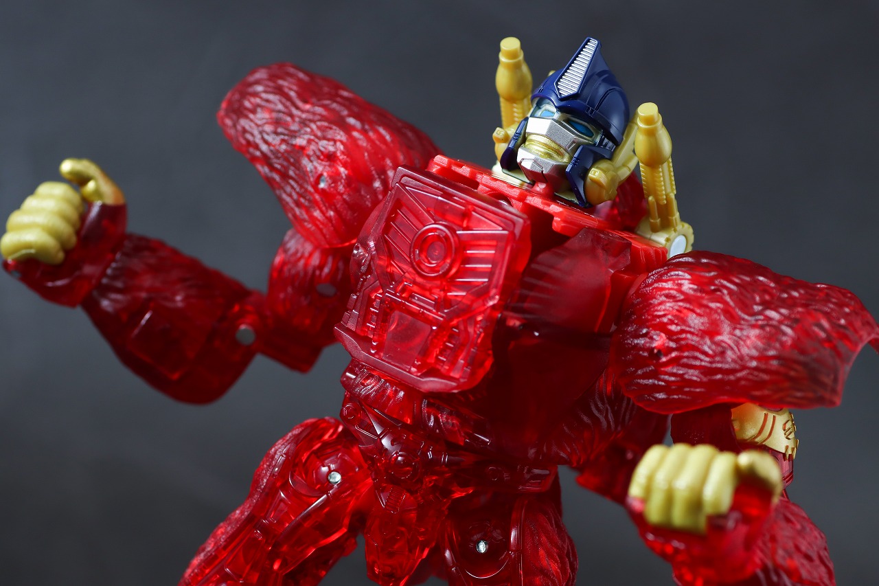ジェネレーションズ キングダム KD-EX バーニングオプティマスプライマル　レビュー　アクション