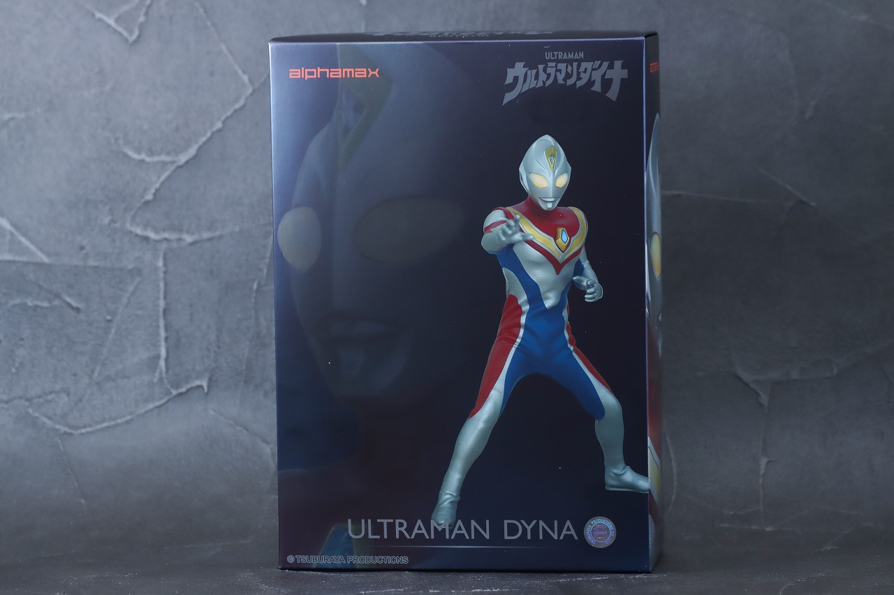 alphamax　ウルトラマンダイナ フラッシュタイプ　レビュー　パッケージ