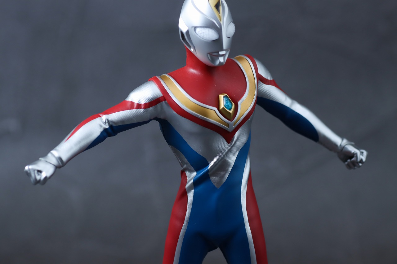 alphamax　ウルトラマンダイナ フラッシュタイプ　レビュー　可動範囲