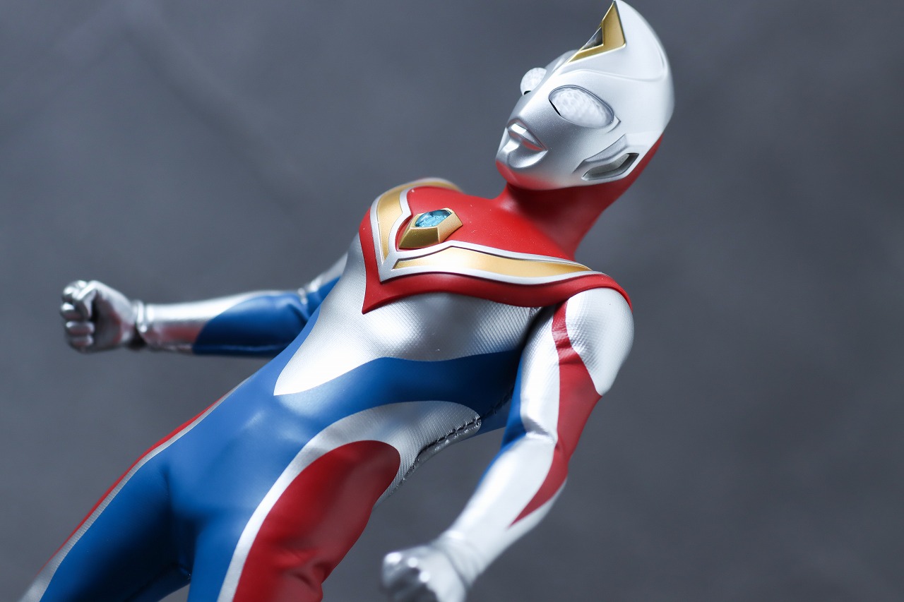 alphamax　ウルトラマンダイナ フラッシュタイプ　レビュー　アクション