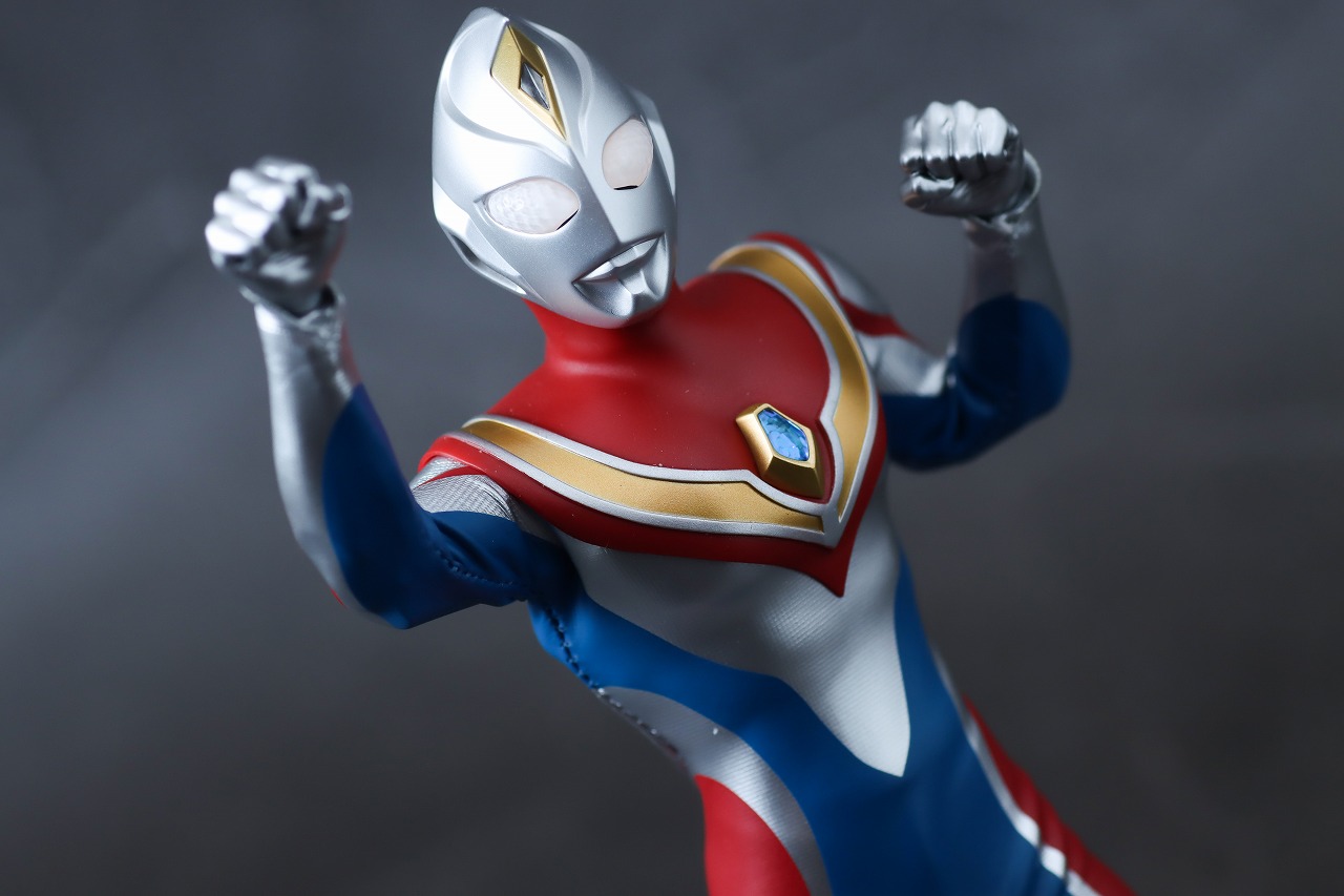 alphamax　ウルトラマンダイナ フラッシュタイプ　レビュー　アクション