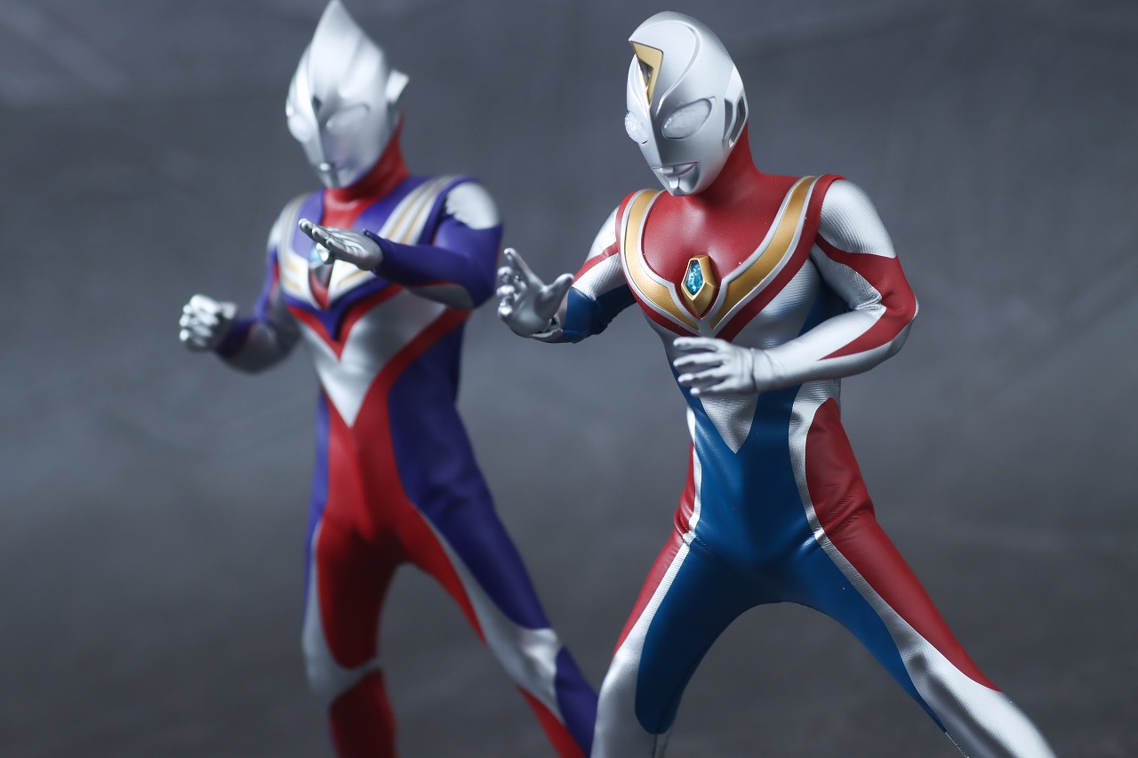 alphamax　ウルトラマンダイナ フラッシュタイプ　レビュー　アクション　ウルトラマンティガ