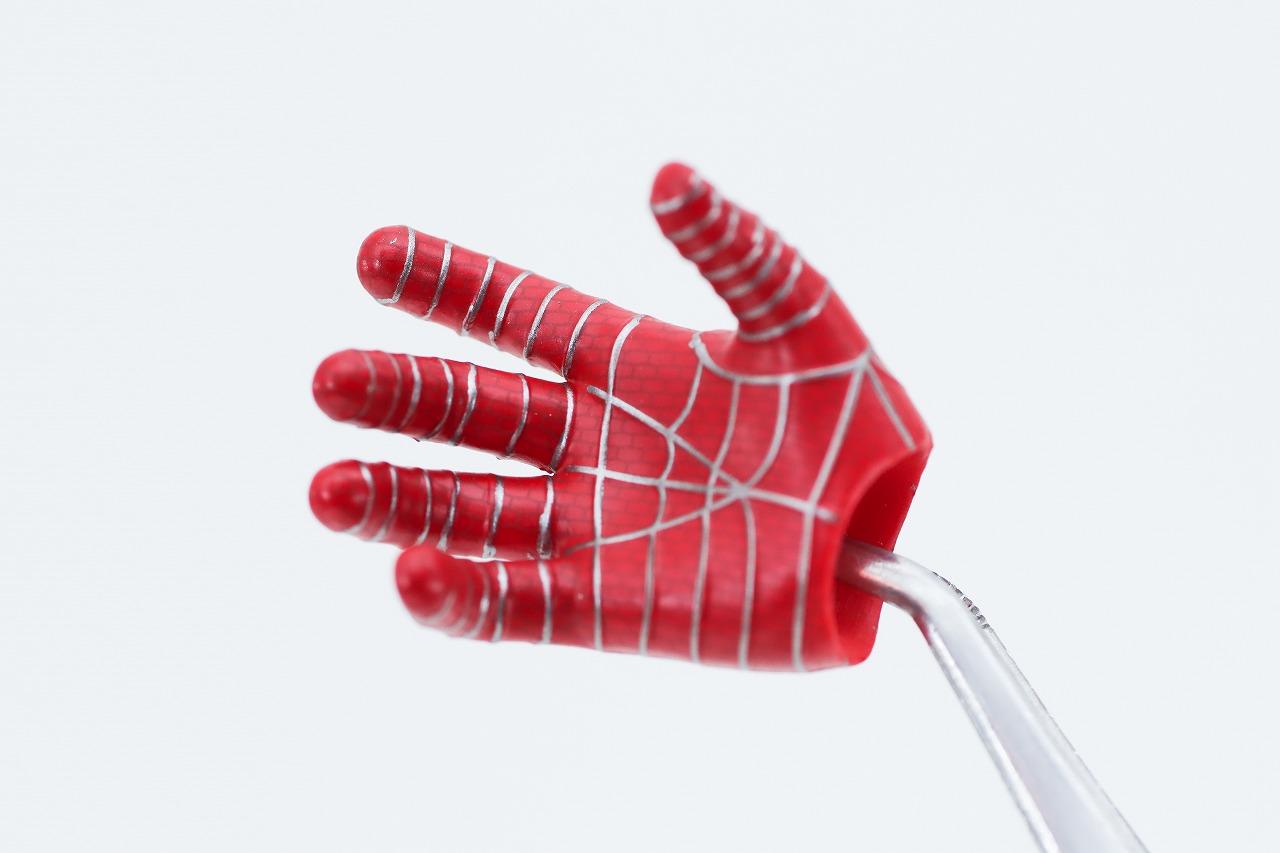 ホットトイズ ムービー・マスターピース　フレンドリー・ネイバーフッド・スパイダーマン　レビュー　付属品　手首