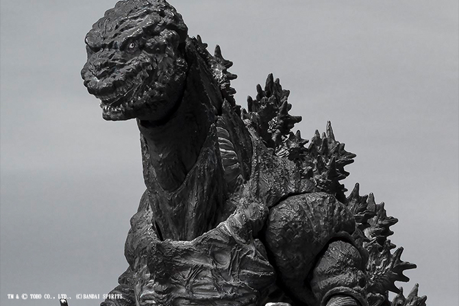 S.H.MonsterArts　ゴジラ（2016） 第4形態 オルソクロマチックVer.