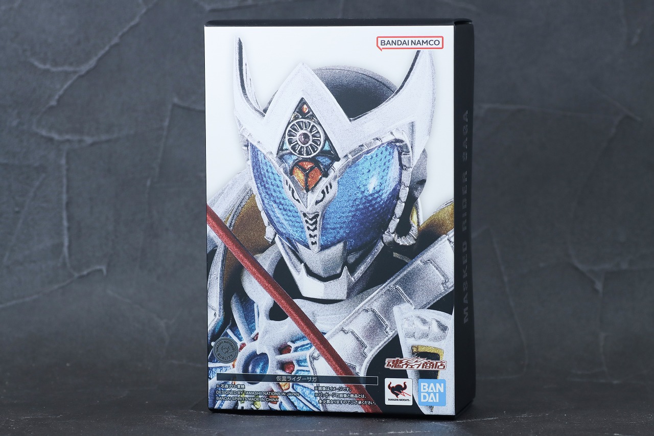 S.H.フィギュアーツ　仮面ライダーサガ　真骨彫製法　レビュー　パッケージ