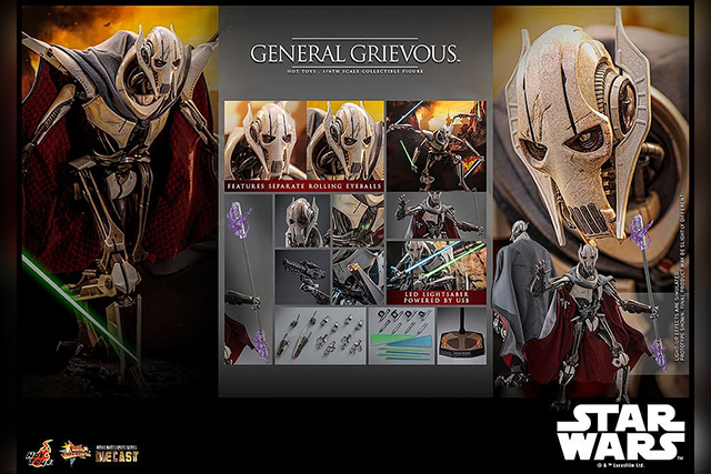 ムービー・マスターピース DIECAST　グリーヴァス将軍（『スター・ウォーズ エピソード3／シスの復讐』）