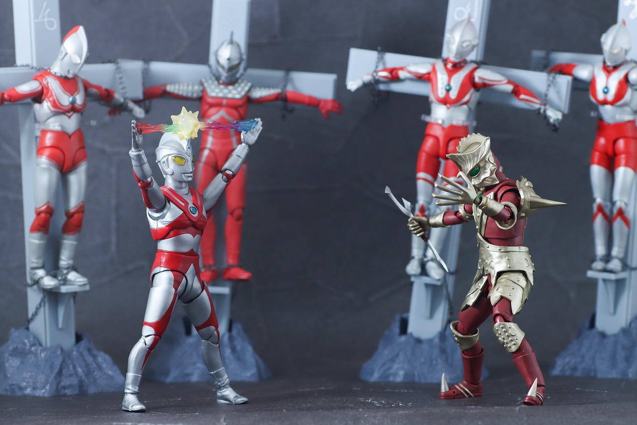 S.H.フィギュアーツ　エースキラー 銀河に散った5つの星セット　レビュー　アクション