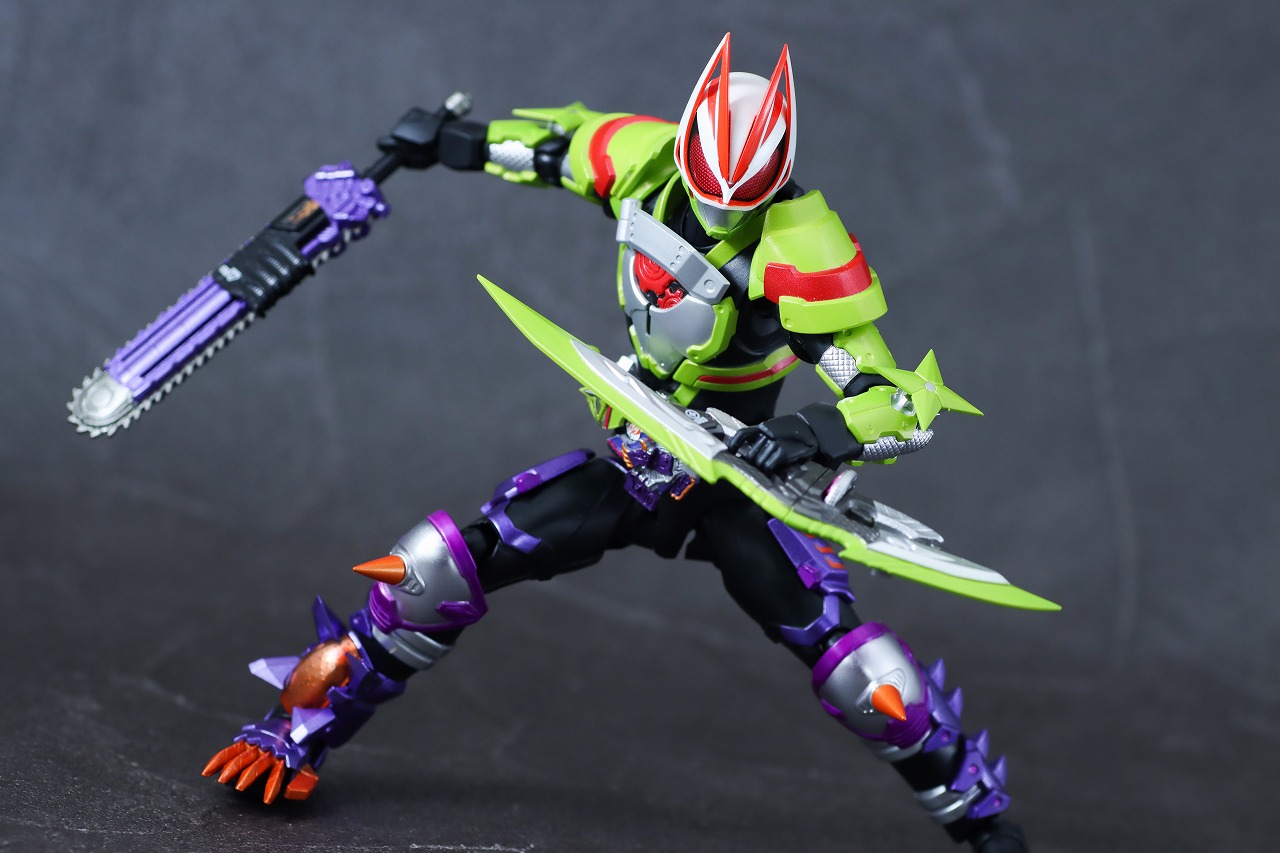 S.H.フィギュアーツ　仮面ライダーバッファ フィーバーゾンビフォーム　レビュー　アクション　ギーツ　ニンジャゾンビフォーム