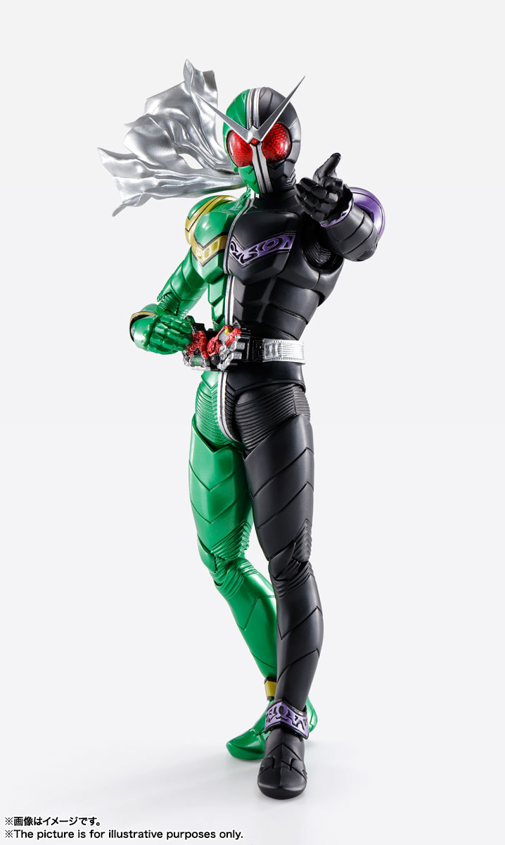 S.H.Figuarts（真骨彫製法）仮面ライダーW サイクロンジョーカー 風都探偵アニメ化記念