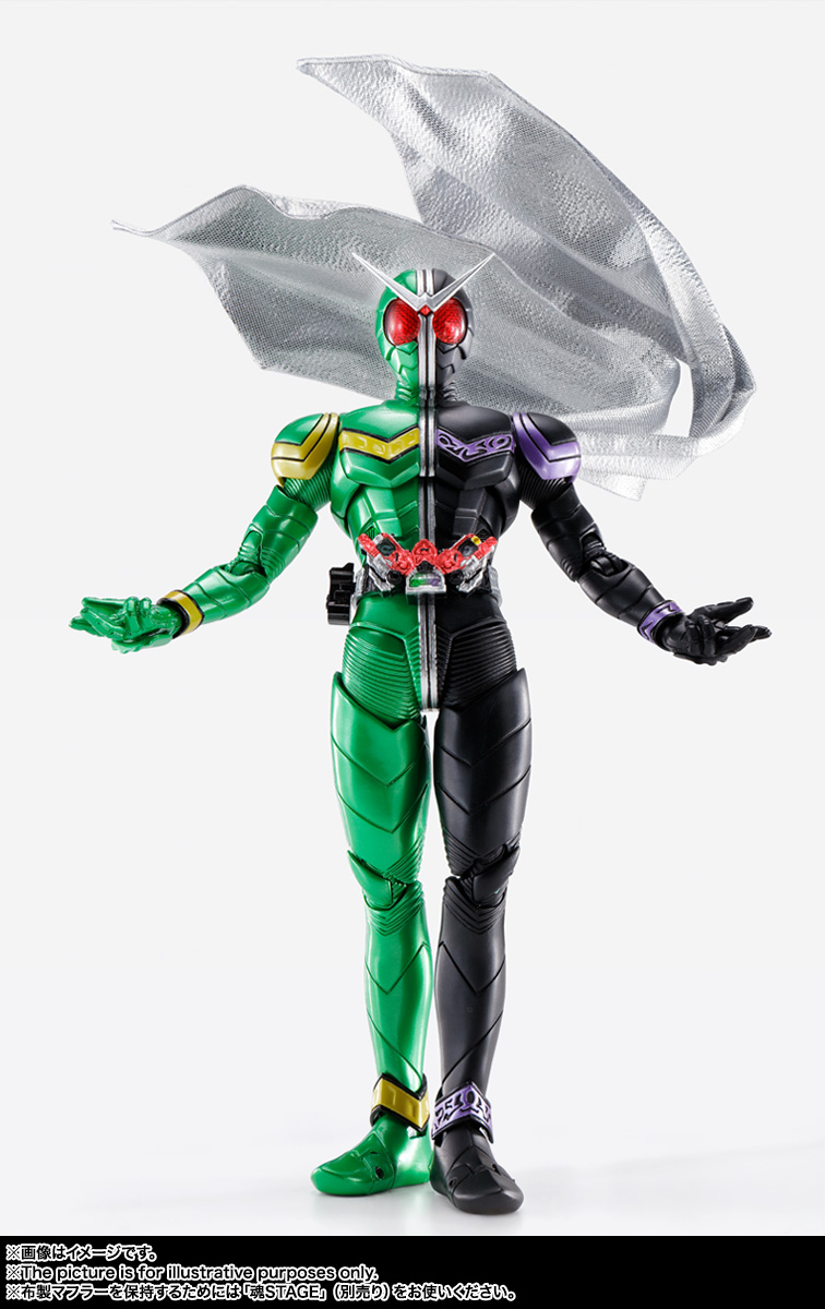 S.H.Figuarts（真骨彫製法）仮面ライダーW サイクロンジョーカー 風都探偵アニメ化記念