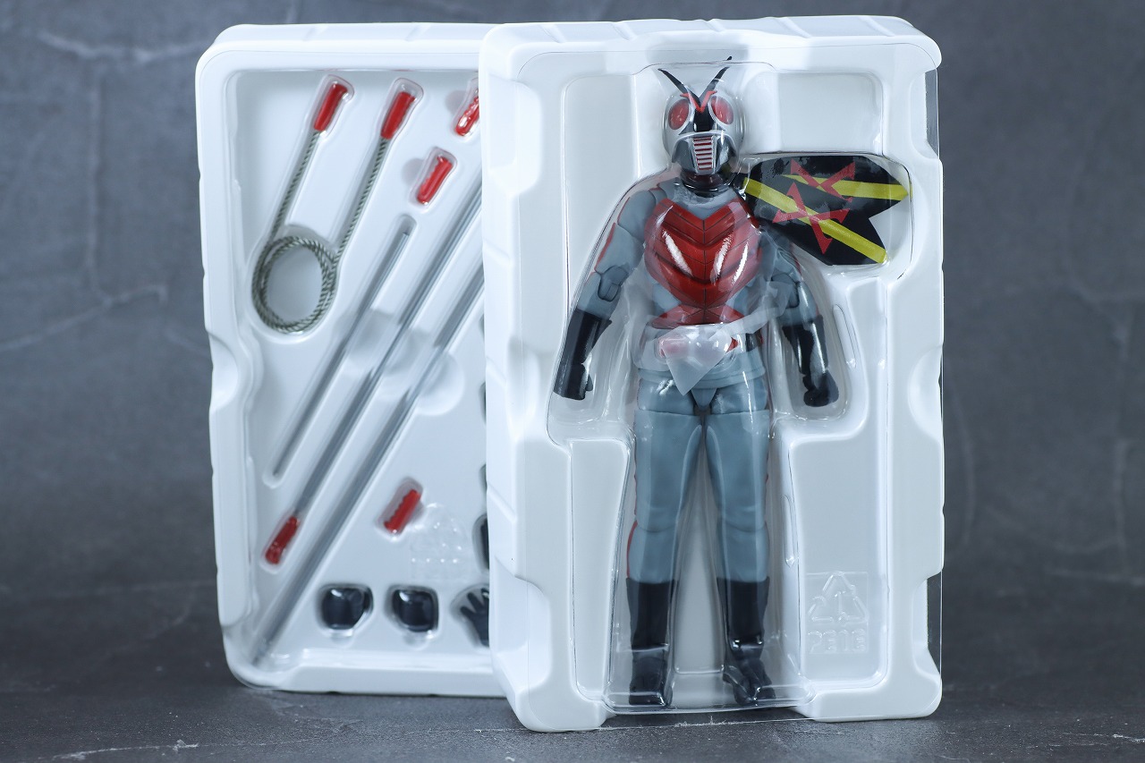 S.H.フィギュアーツ 真骨彫製法　仮面ライダーX　レビュー　パッケージ