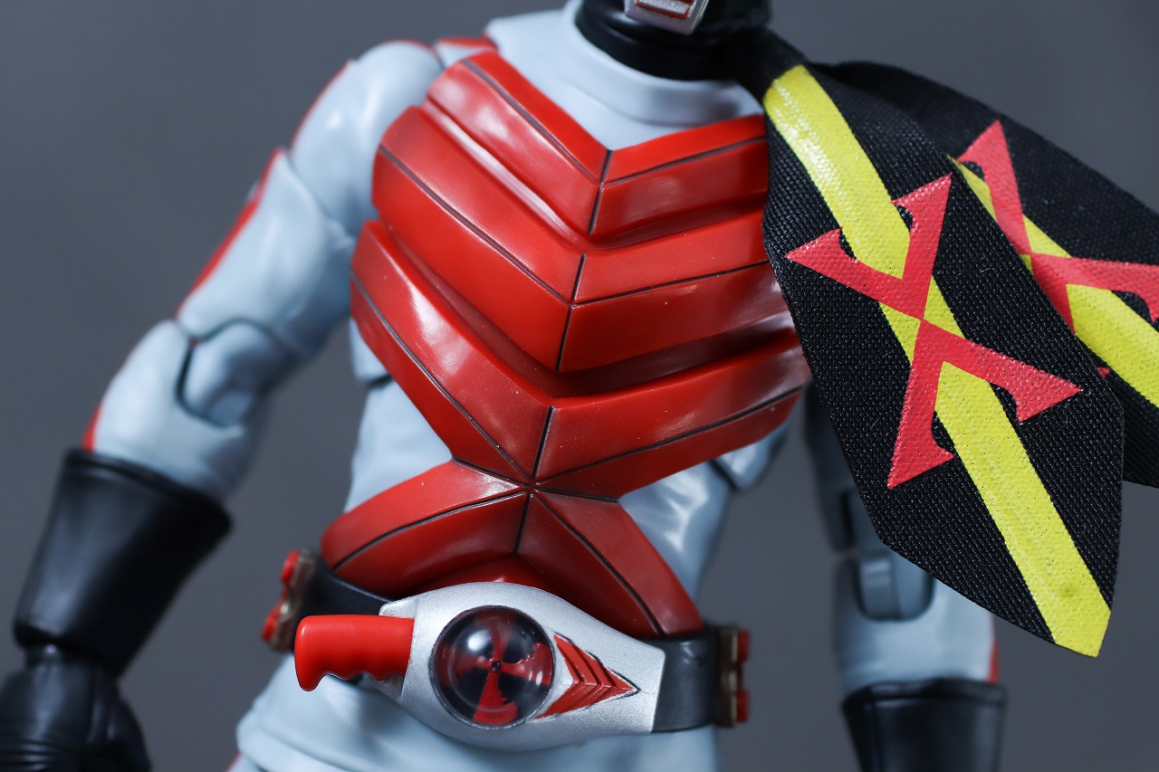 S.H.フィギュアーツ 真骨彫製法　仮面ライダーX　レビュー　本体