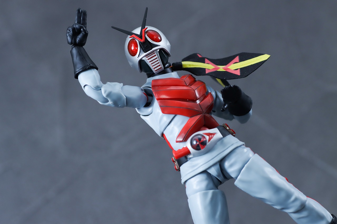S.H.フィギュアーツ 真骨彫製法　仮面ライダーX　レビュー　アクション