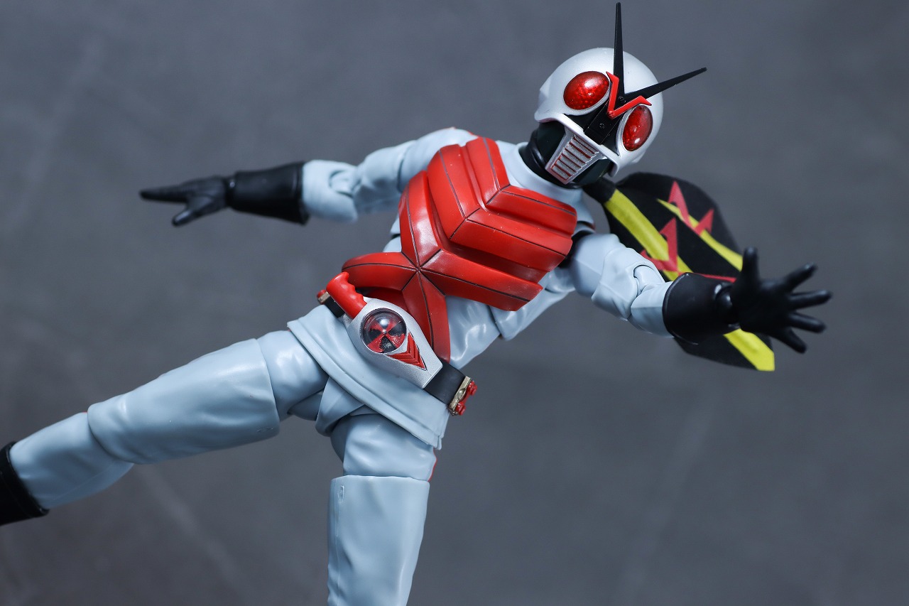 S.H.フィギュアーツ 真骨彫製法　仮面ライダーX　レビュー　アクション