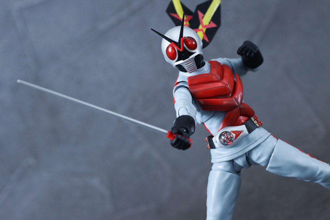 S.H.フィギュアーツ 真骨彫製法　仮面ライダーX　レビュー　アクション