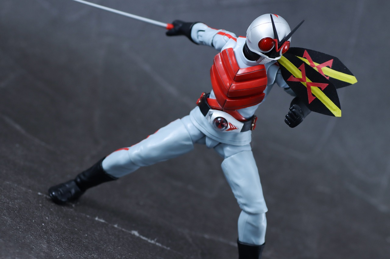 S.H.フィギュアーツ 真骨彫製法　仮面ライダーX　レビュー　アクション