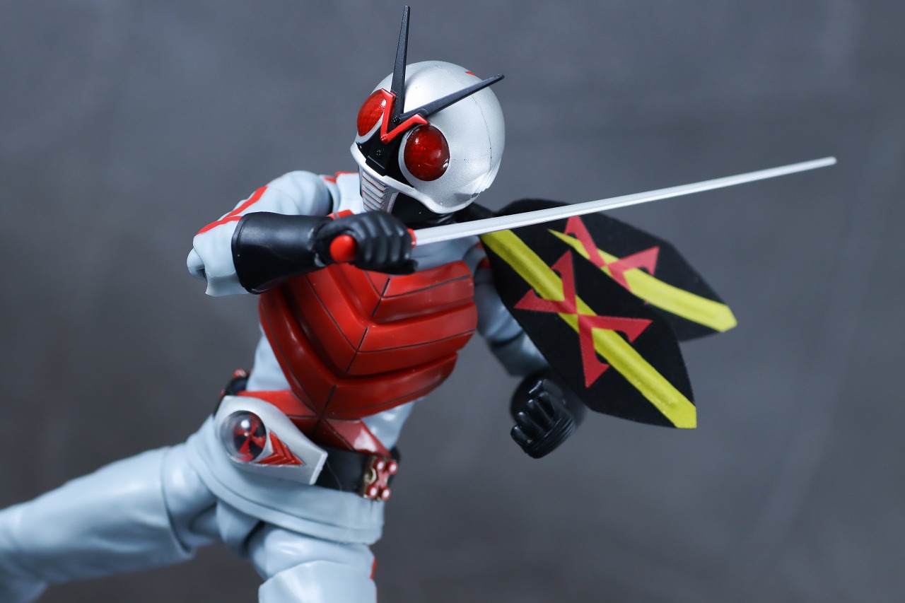S.H.フィギュアーツ 真骨彫製法　仮面ライダーX　レビュー　アクション