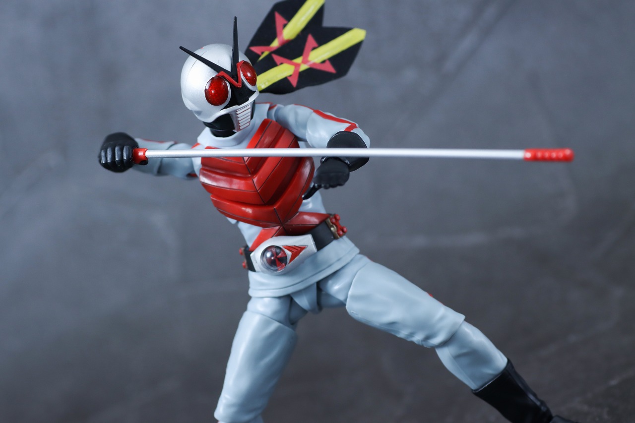 S.H.フィギュアーツ 真骨彫製法　仮面ライダーX　レビュー　アクション