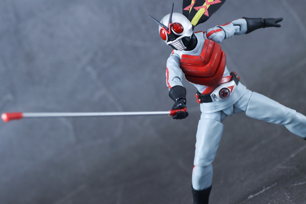 S.H.フィギュアーツ 真骨彫製法　仮面ライダーX　レビュー　アクション