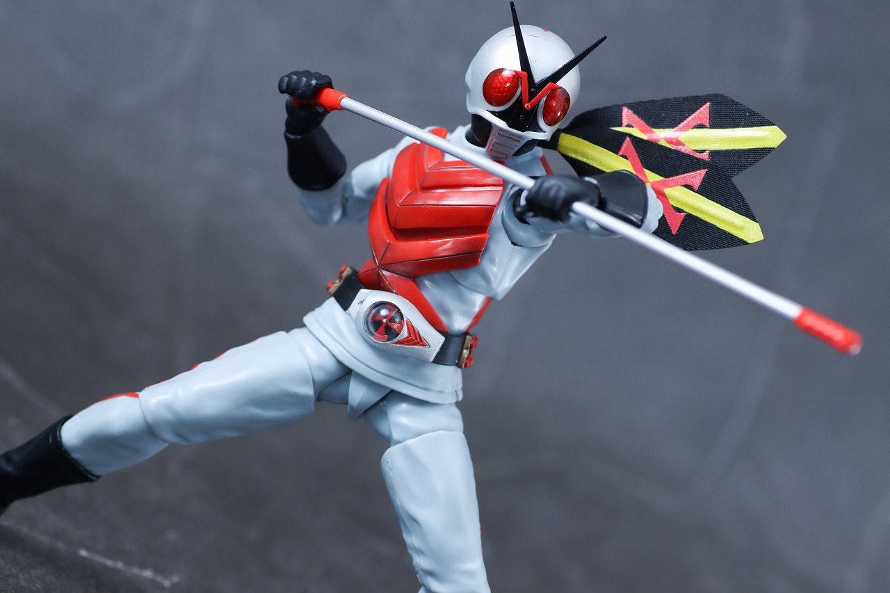 S.H.フィギュアーツ 真骨彫製法　仮面ライダーX　レビュー　アクション