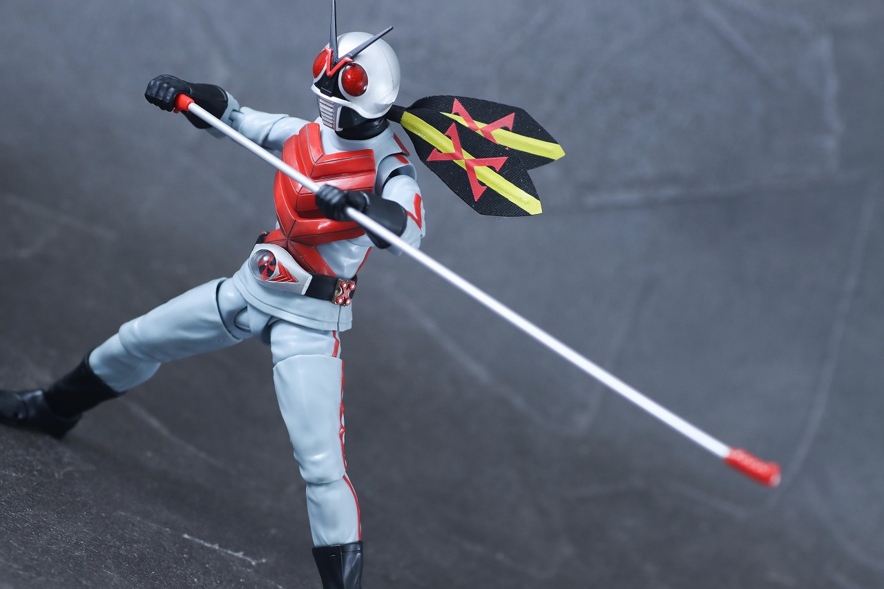 S.H.フィギュアーツ 真骨彫製法　仮面ライダーX　レビュー　アクション