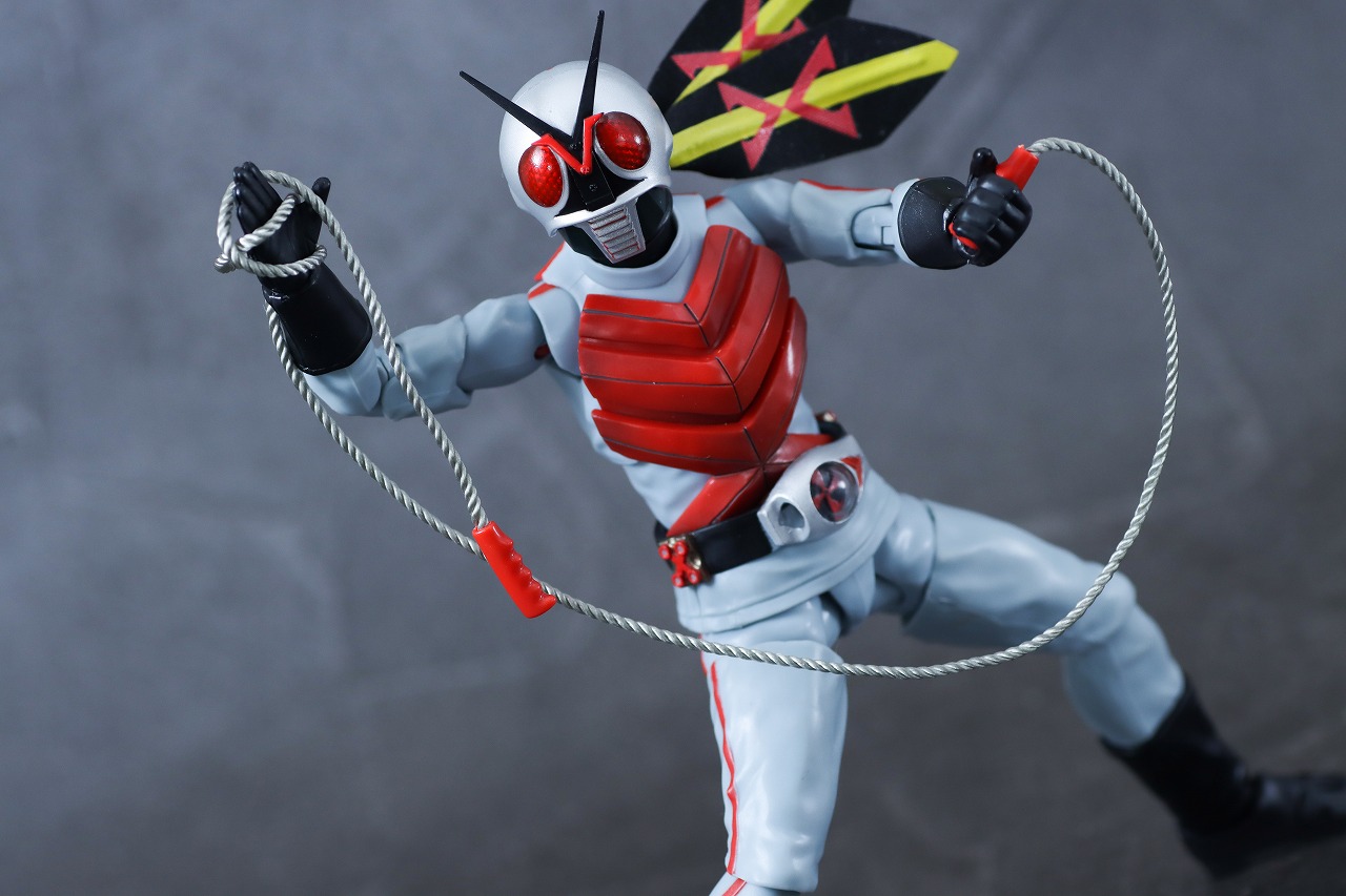 S.H.フィギュアーツ 真骨彫製法　仮面ライダーX　レビュー　アクション