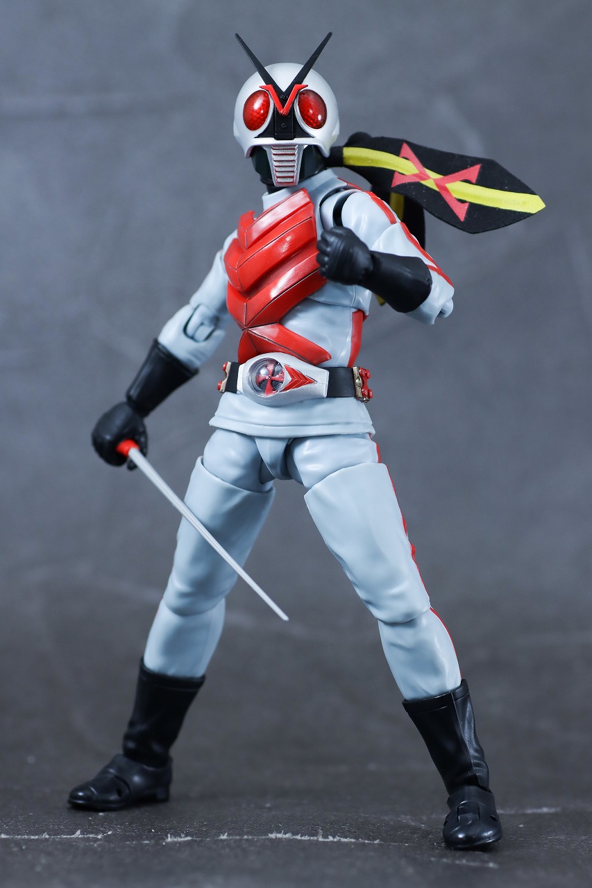 S.H.フィギュアーツ 真骨彫製法　仮面ライダーX　レビュー　本体