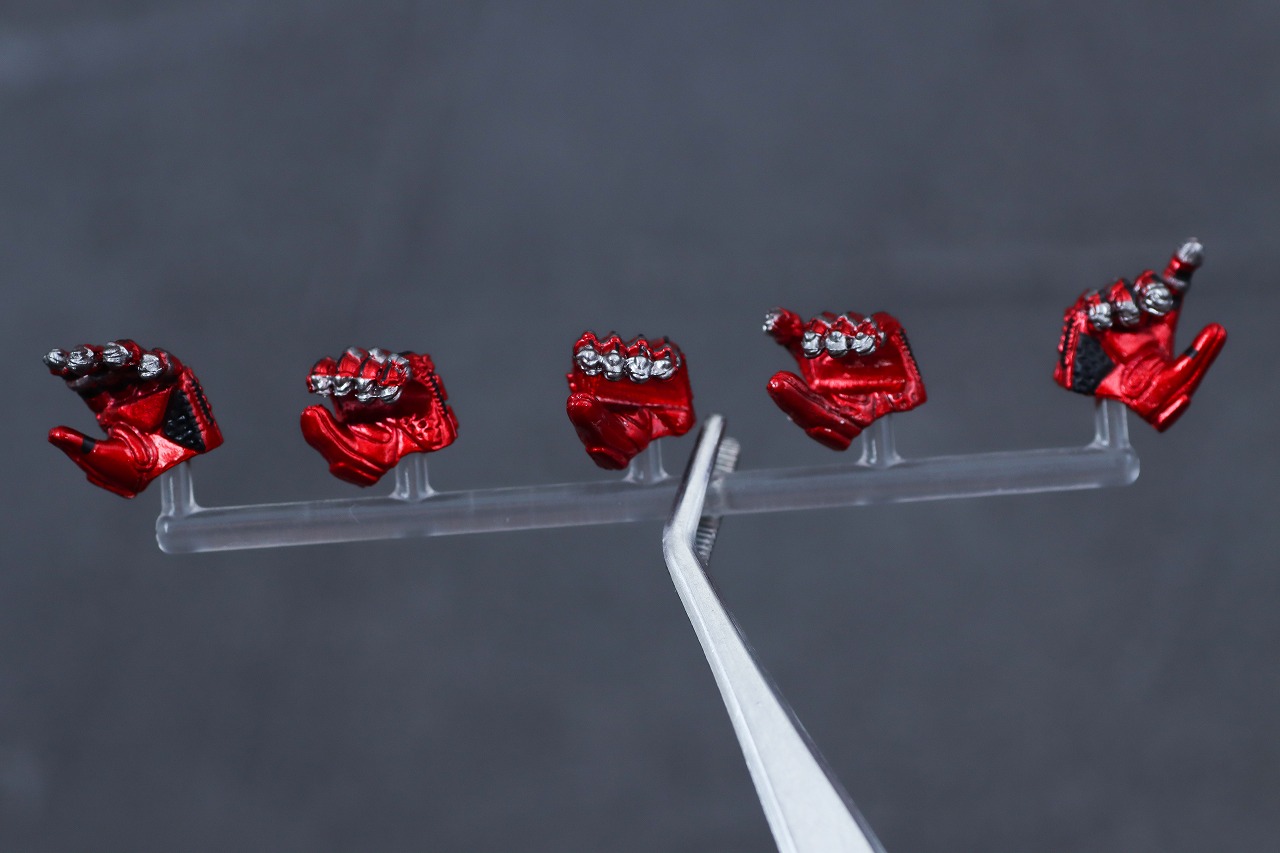 S.H.フィギュアーツ 真骨彫製法　仮面ライダーカブト ハイパーフォーム 真骨彫10th Anniversar Ver.　レビュー　付属品　手首