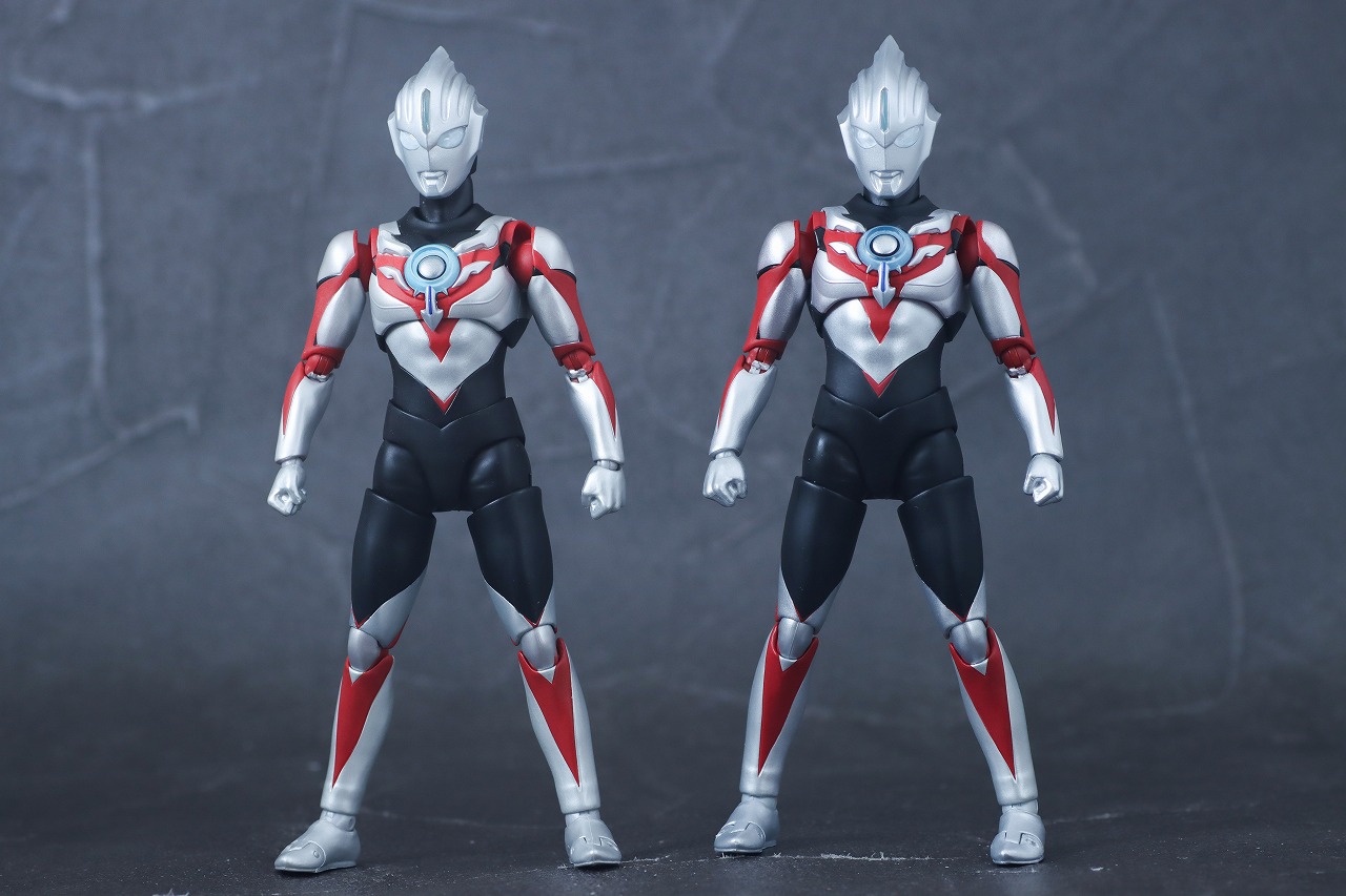 S.H.フィギュアーツ　ウルトラマンオーブ オーブオリジン ニュージェネ スターズVer.　レビュー　通常版　比較
