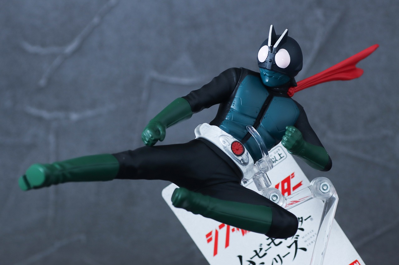 ムービーモンスターシリーズ　仮面ライダー　シン・仮面ライダー　ライダーキックVer.　レビュー　アクション