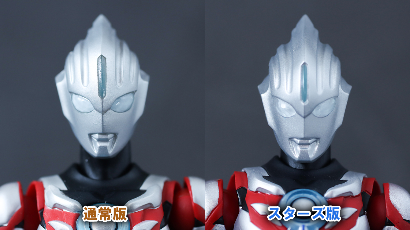 S.H.フィギュアーツ　ウルトラマンオーブ オーブオリジン ニュージェネ スターズVer.　レビュー　通常版　比較