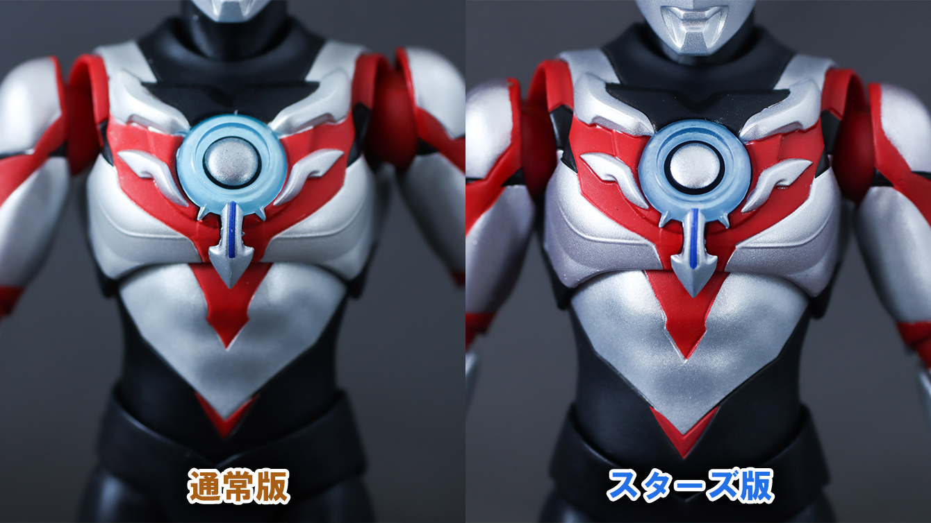 S.H.フィギュアーツ　ウルトラマンオーブ オーブオリジン ニュージェネ スターズVer.　レビュー　通常版　比較
